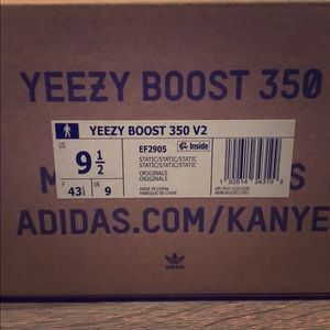 adidas Shoes - YEEZY STATIC BOOST 350 adidas Shoes - YEEZY STATIC BOOST 350